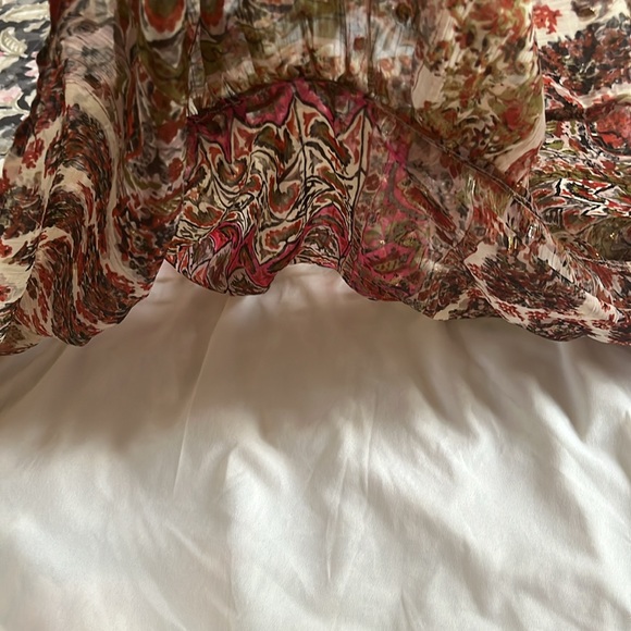 Multiprint, multicolor midi skirt size M - Picture 4 of 8